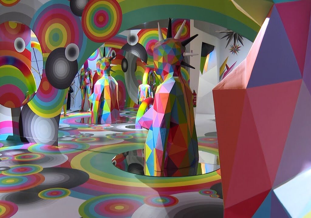 Exposición De Okuda En Madrid: “Walking Life”