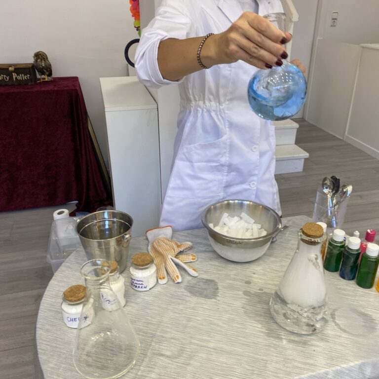 un El juego de ciencias divertidas