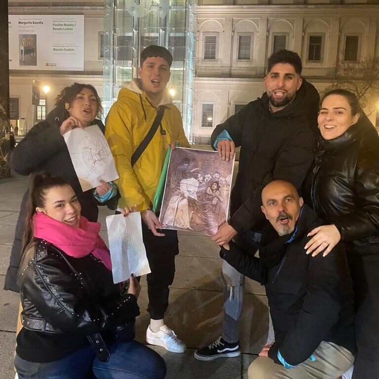 gymkana para cumpleaños Misterio de Goya