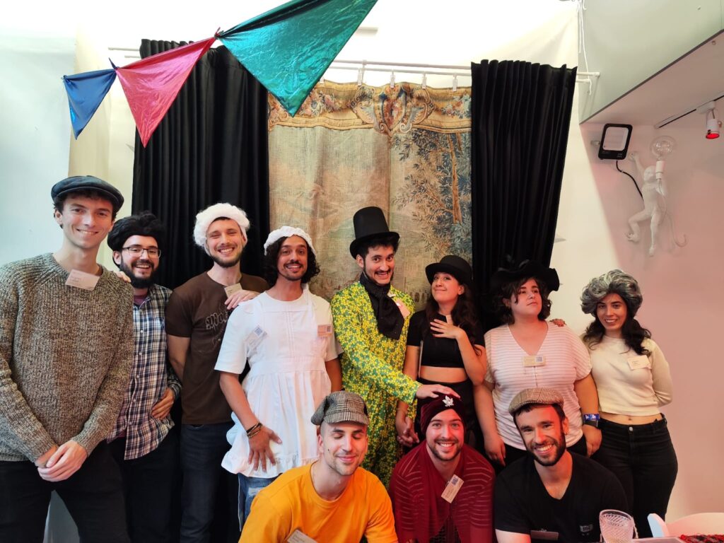 Cluedo fantasma para cumpleaños
