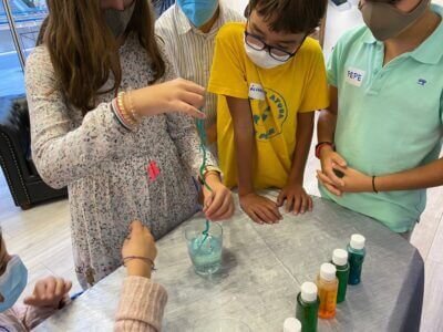 experimentos para niños en Madrid
